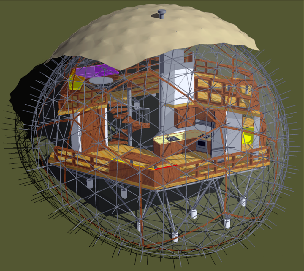 Geodesic Domes - 64 Parishes